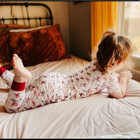 Bamboo viscose pajamas sets - Picture 4 of 5